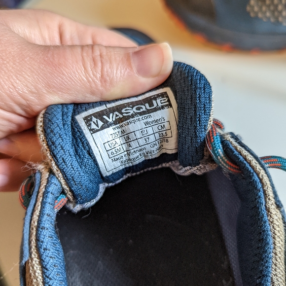 Vasque Breeze LT Low Gore-Tex Light Trail Shoes women's 6.5 or 6(fits small)blue - Picture 3 of 6